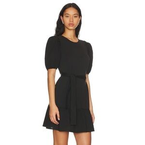 Nation LTD Evangeline Belted Mini Dress Black Size Medium NWT